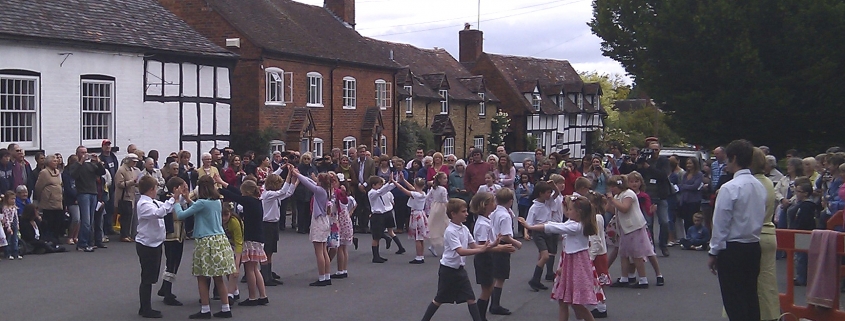 children dancing